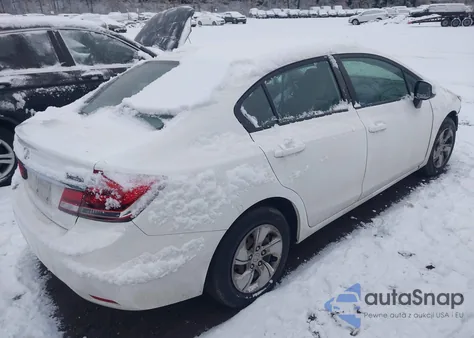 2013 Honda Civic Lx z USA, uszkodzony, nr VIN 19XFB2F53DE281811